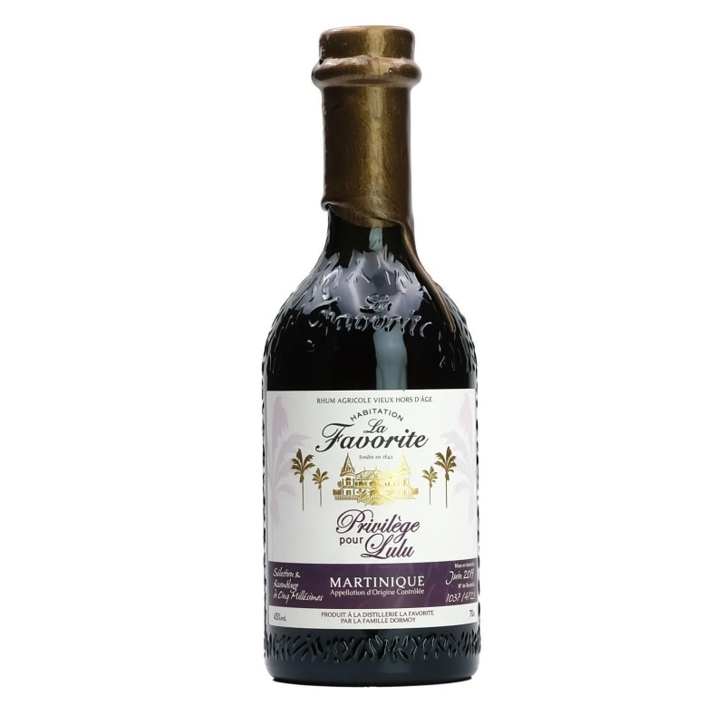 Rhum Hors d'Age Privilège pour Lulu La Favorite