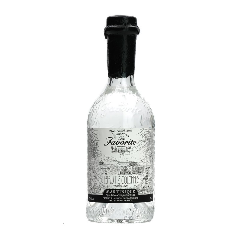 Rhum blanc La Favorite Brut 2 Colonnes