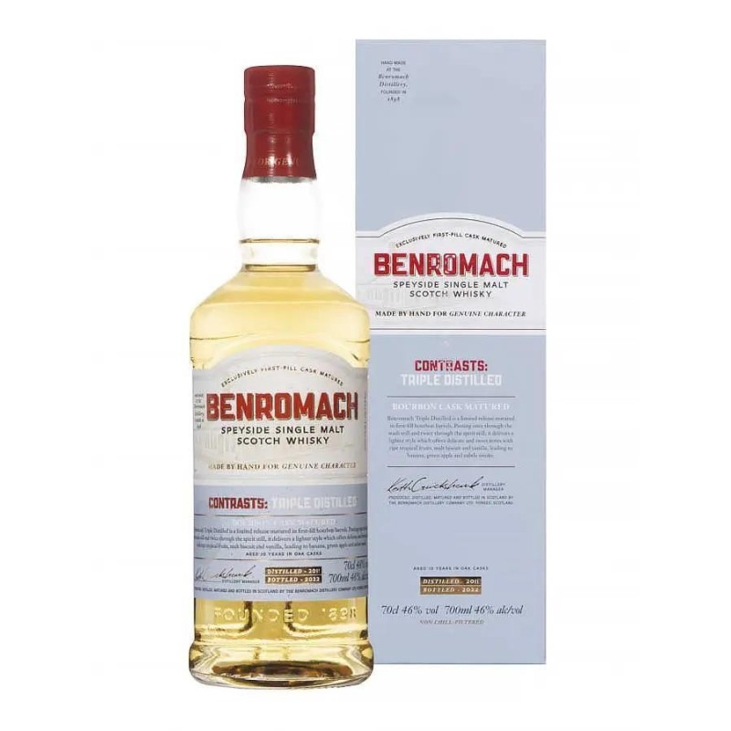 BENROMACH Triple Distilled 2011