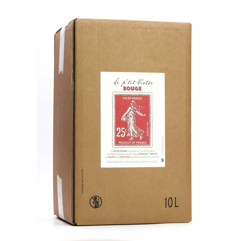 LE P'TIT VICTOR Rouge 10L