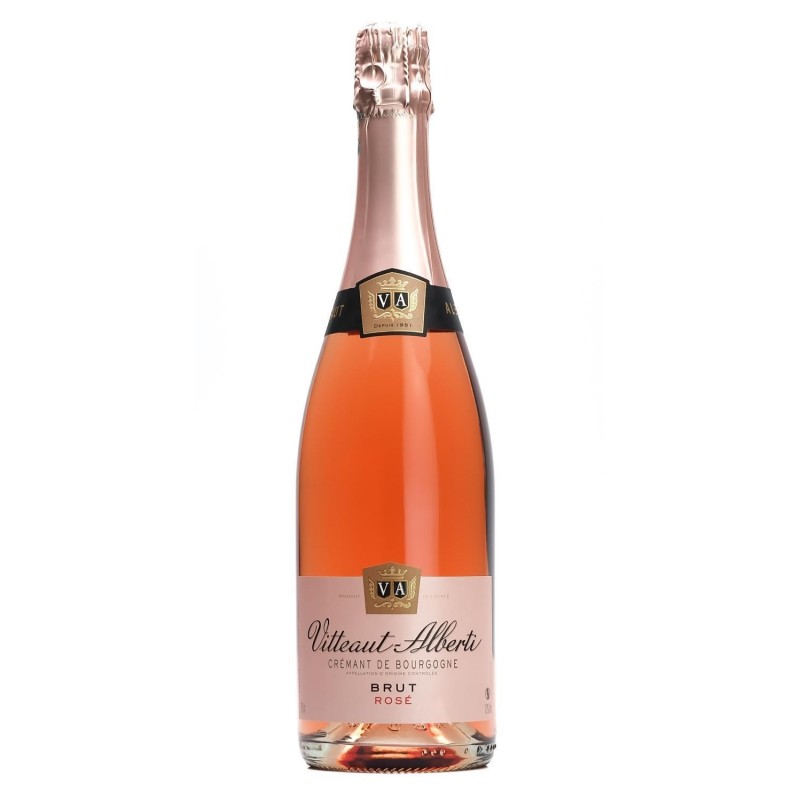 Crémant de Bourgogne rosé Vitteaut Alberti