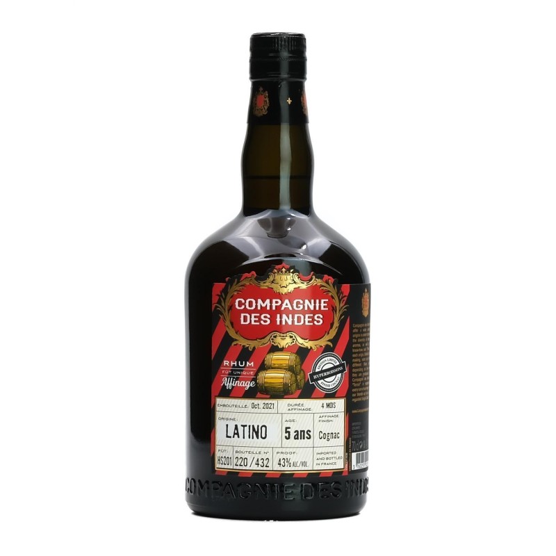 Rhum LATINO Fût de Cognac Compagnie des Indes