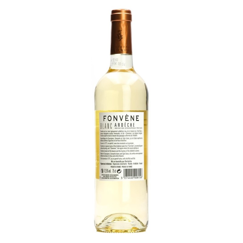 Fonvène blanc Vignerons Ardéchois