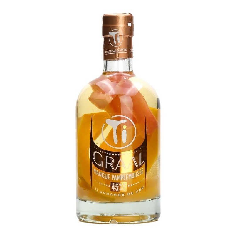 Rhum Arrangé de Ced Ti Graal Mangue Pamplemousse