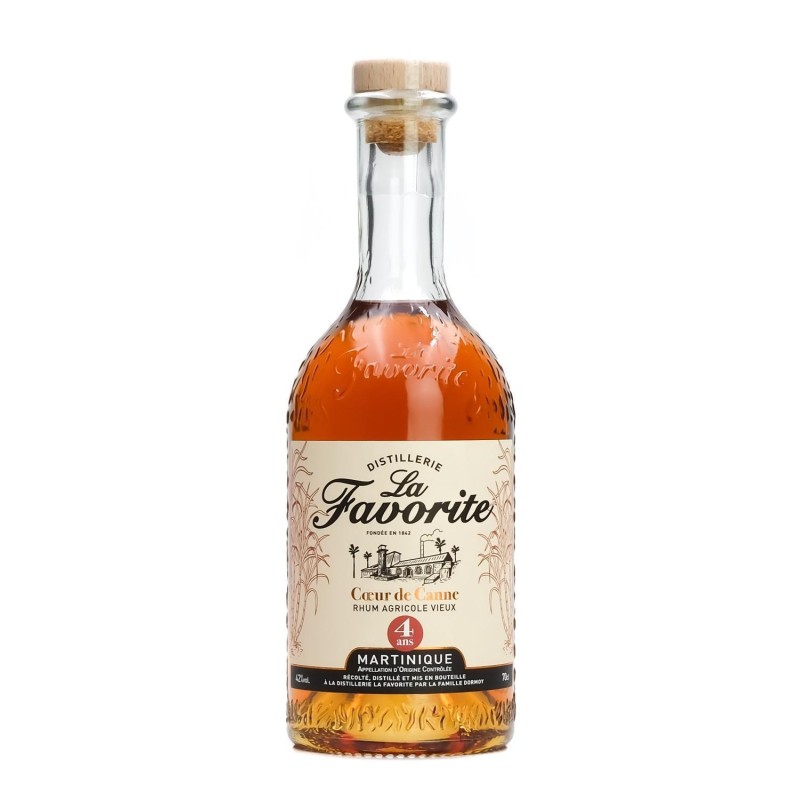 Rhum La Favorite Coeur de Rhum 4 ans